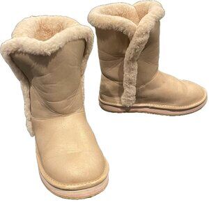 Sugar Kids Faux Fur Milhoja Winter Boots Size 2